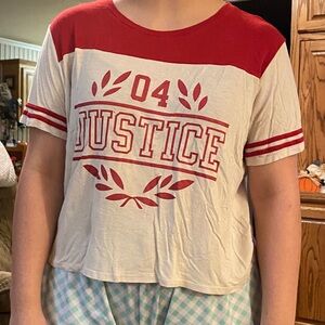 Vans Red and White Crop Top